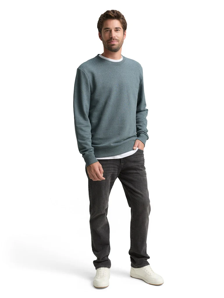 Sweater Crew Neck - Groen - Afbeelding 4