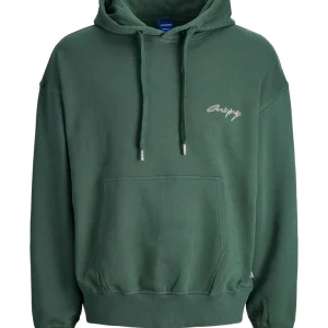 Jornostalgia Typo Sweat Hood - Groen