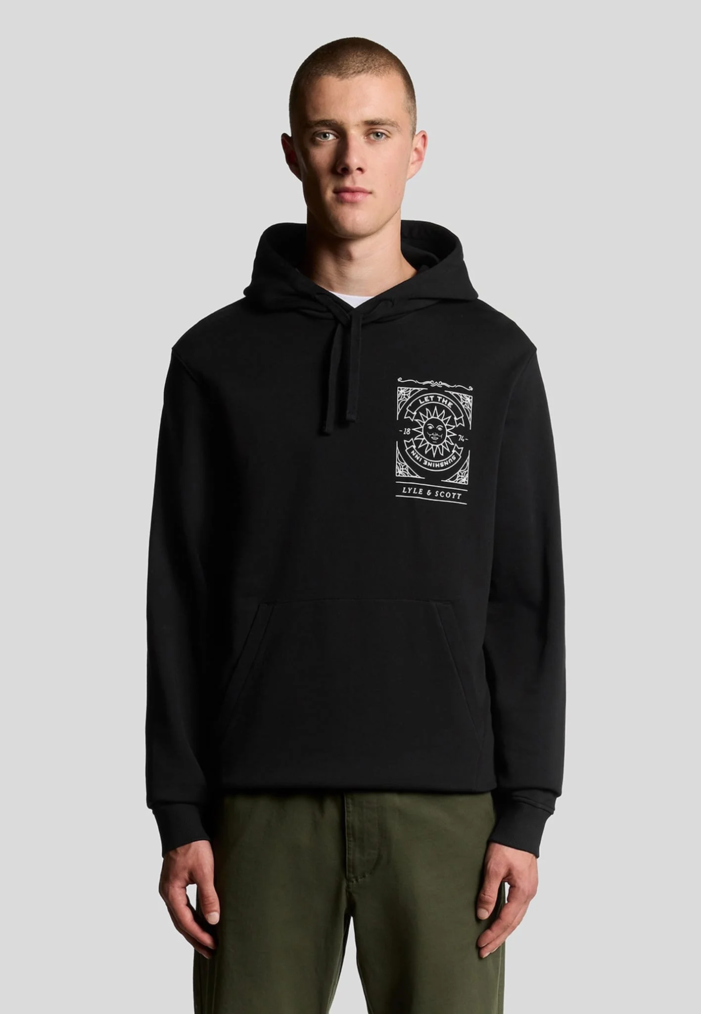 Sunshine In Grfic Hoodie - Blauw - Afbeelding 2