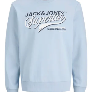 Jjelogo Sweat Crew Neck - Lichtblauw