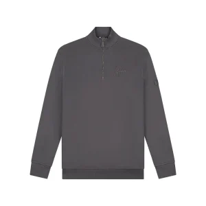 Turtle Half Zip Sweater - Bruin