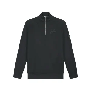 Turtle Half Zip Sweater - Zwart