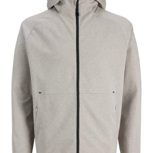 Jjebase Sweat Zip Hoodie - Lichtgrijs