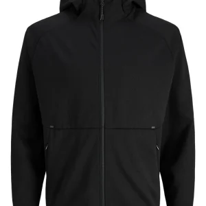 Jjebase Sweat Zip Hoodie - Zwart