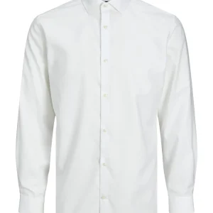 Jprblaparker Shirt L/s Noos - Wit
