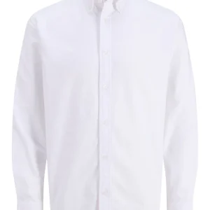 Jprbluharvey Oxford L/s Shirt Sn - Off-white