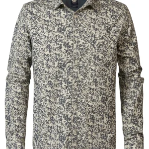 Shirt Long Sleeve - Ecru Dessin