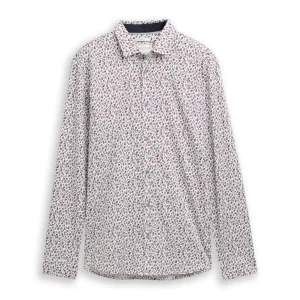 Aop Shirt L/s - Wit Dessin