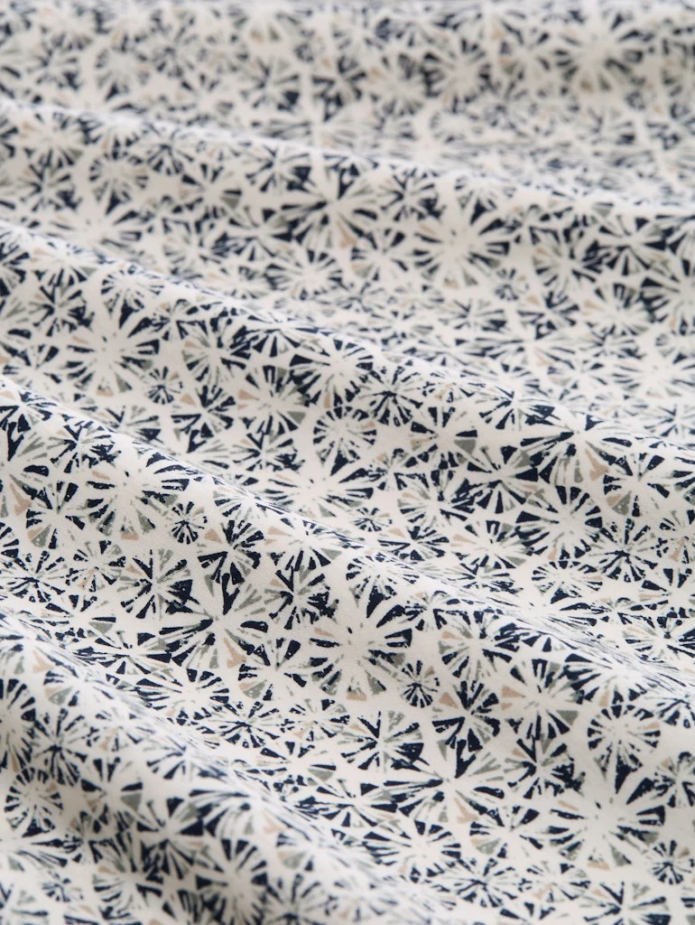 Stretch Shirt - Wit Dessin - Afbeelding 3