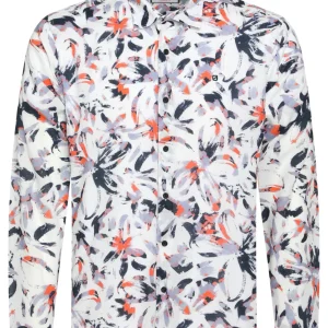 333560 Overhemd - Wit Dessin