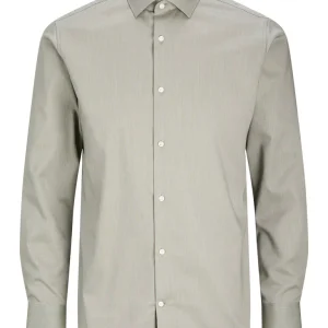 Jprblaparker Shirt L/s Noos - Groen Dessin