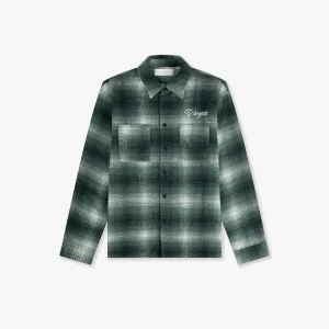 Essence Flannel Shirt - Groen Dessin