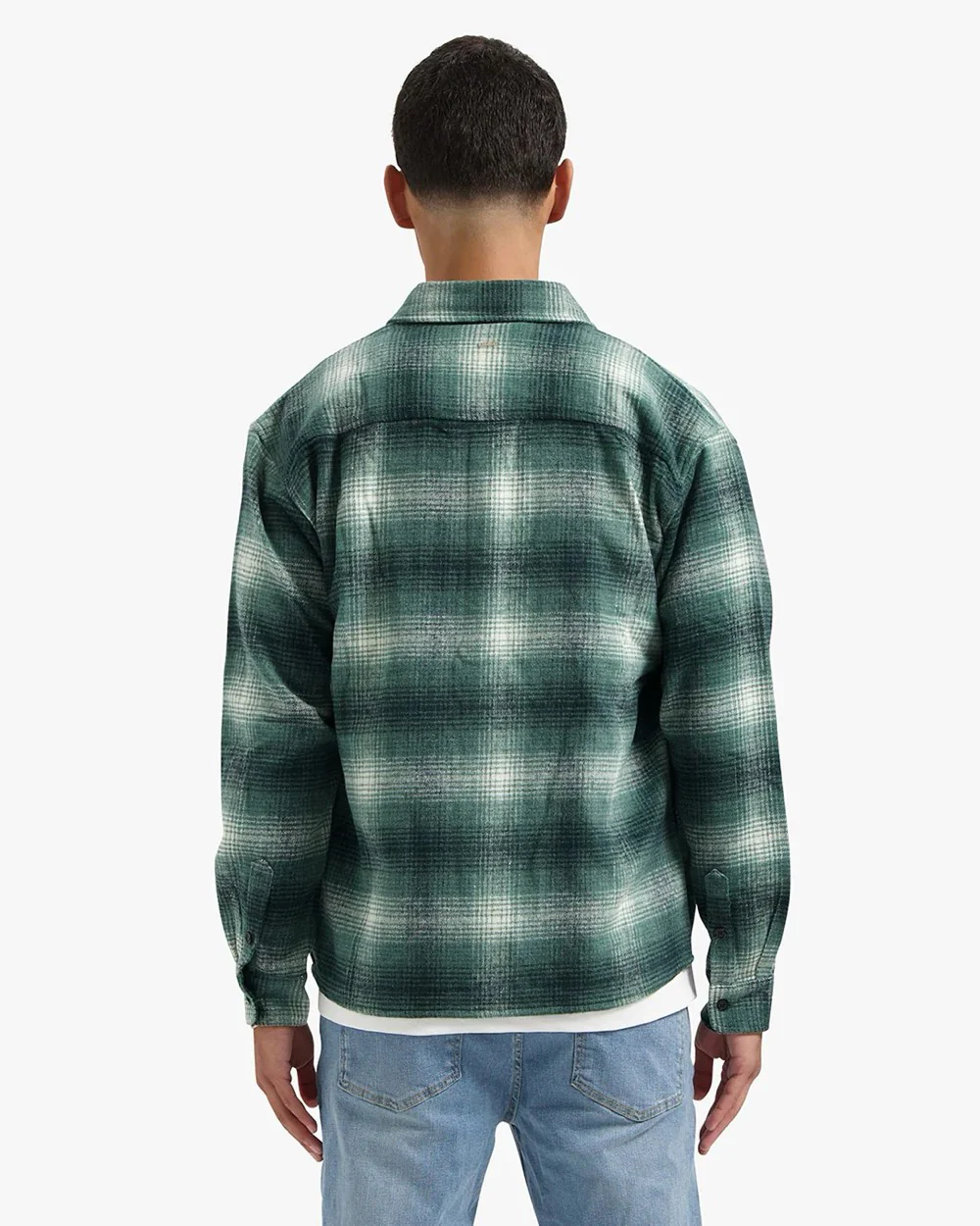 Essence Flannel Shirt - Groen Dessin - Afbeelding 5