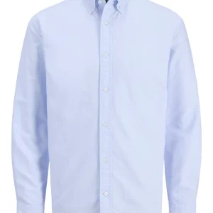 Jprbluharvey Oxford L/s Shirt Sn - Lichtblauw