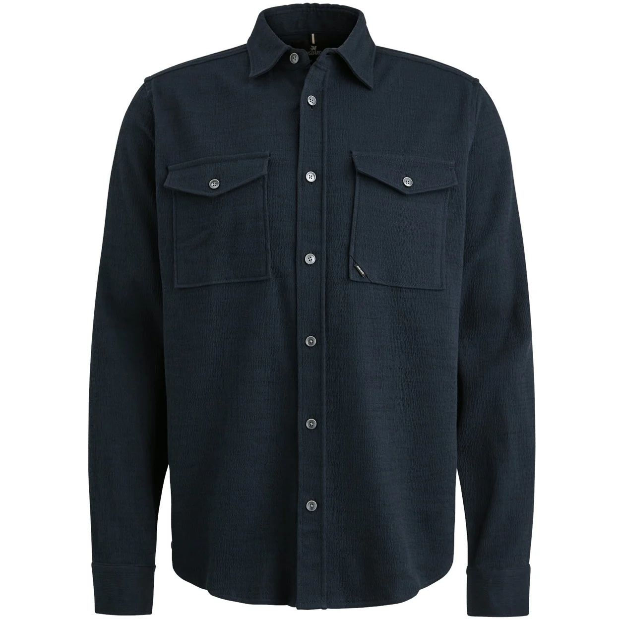 Long Sleeve Shirt Structure Super - Navy - Afbeelding 2