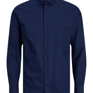 Jprblaparker Shirt L/s Noos - Navy
