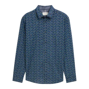 Printed Shirt3 - Blauw Dessin