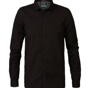 Long Sleeve Shirt Print On Fine Po - Rood Dessin