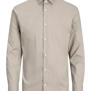Jprblaparker Shirt L/s Noos - Licht Bruin