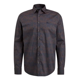 Long Sleeve Shirt Print On Fine Po - Bruin Dessin
