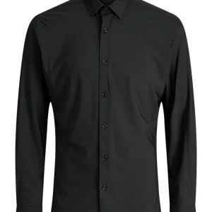 Jprblaactive Stretch Ls Shirt Ln - Zwart