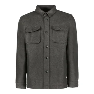 Mitzel Sw Shirt Check White - Antraciet