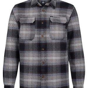 Men Shirt Long Sleeve Check - Grijs Melee