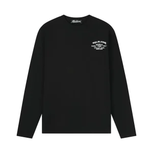 L/s Vacation T-shirt - Zwart