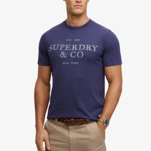 1954 Company Relaxed Tee - Rafblauw