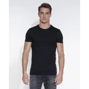 Body Fit O-neck - Zwart