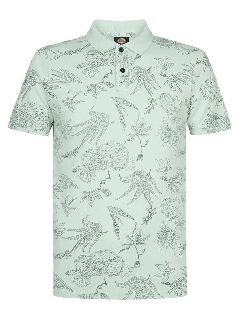 Men Polo Short Sleeve - Mint