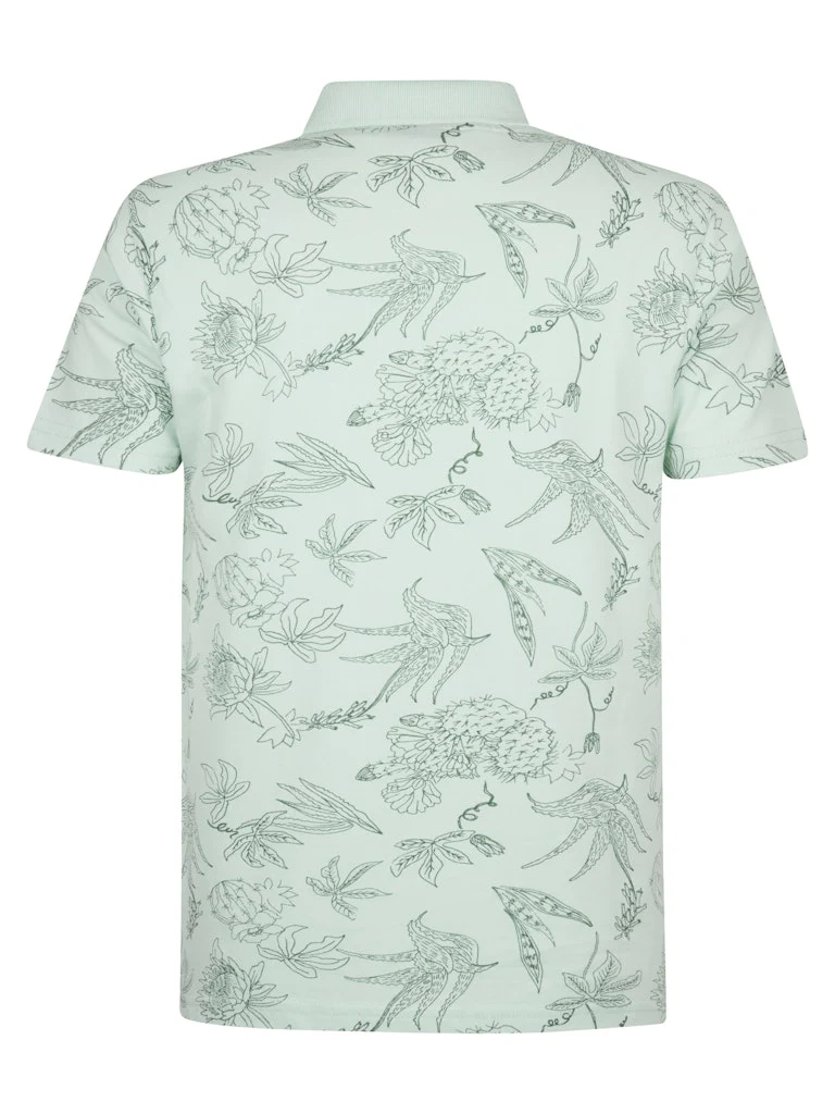Men Polo Short Sleeve - Mint - Afbeelding 3