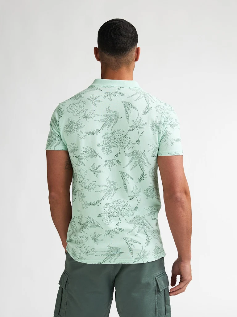 Men Polo Short Sleeve - Mint - Afbeelding 5