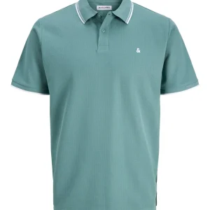 Jjeaustin Polo Ss Noos - Lichtblauw