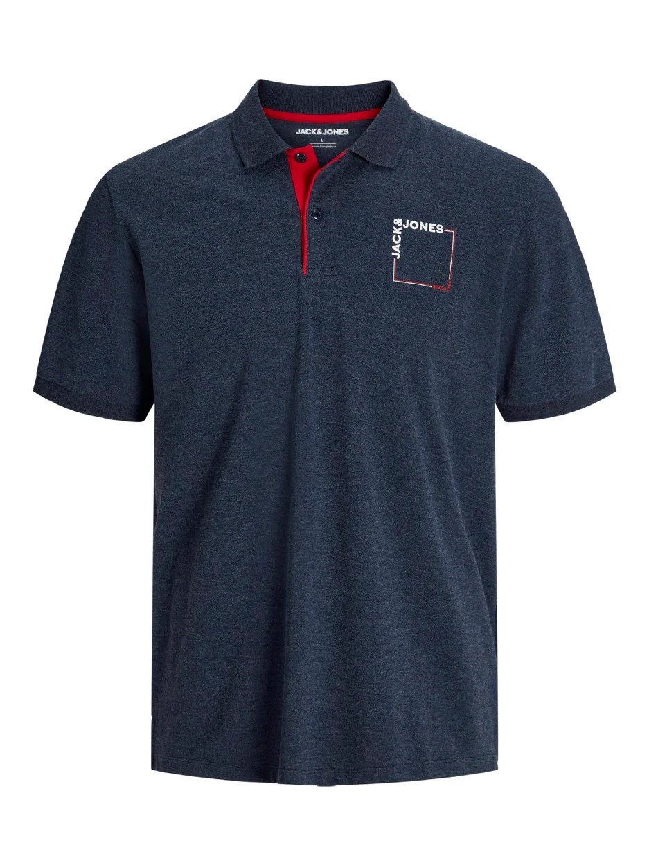Jjverner Polo Ss - Navy
