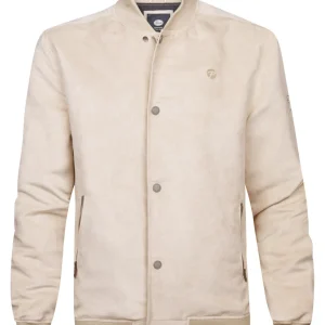 Men Jacket Bomber - Zand