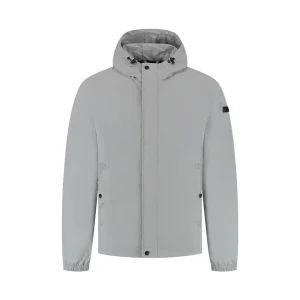 Nylon Windbraker - Lichtgrijs