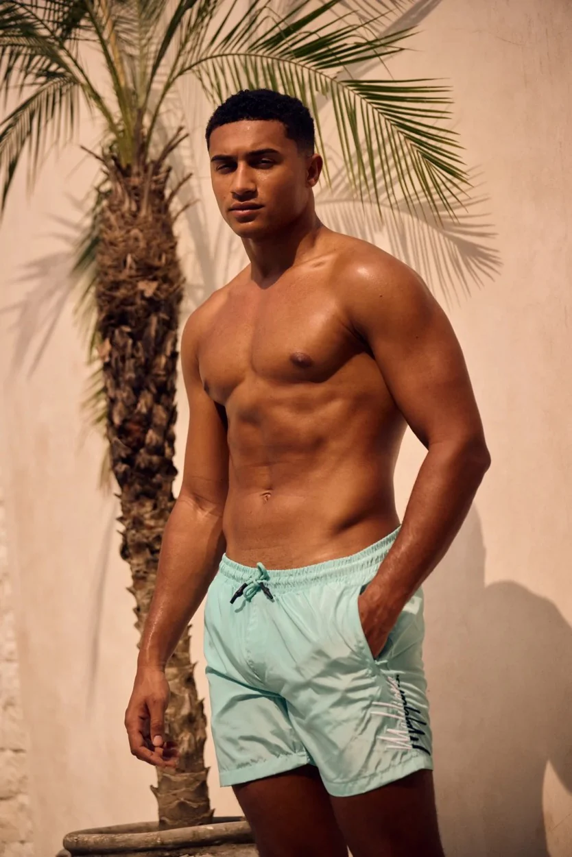 Split Swim Short - Aqua - Afbeelding 4