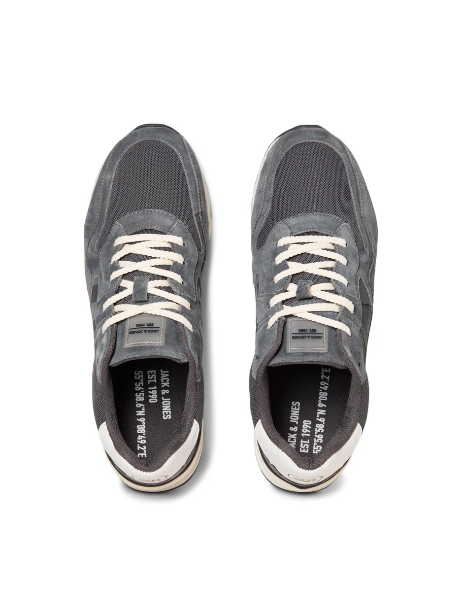 Jfwthor Suede Sneaker Sn - Grijs Dessin - Afbeelding 4