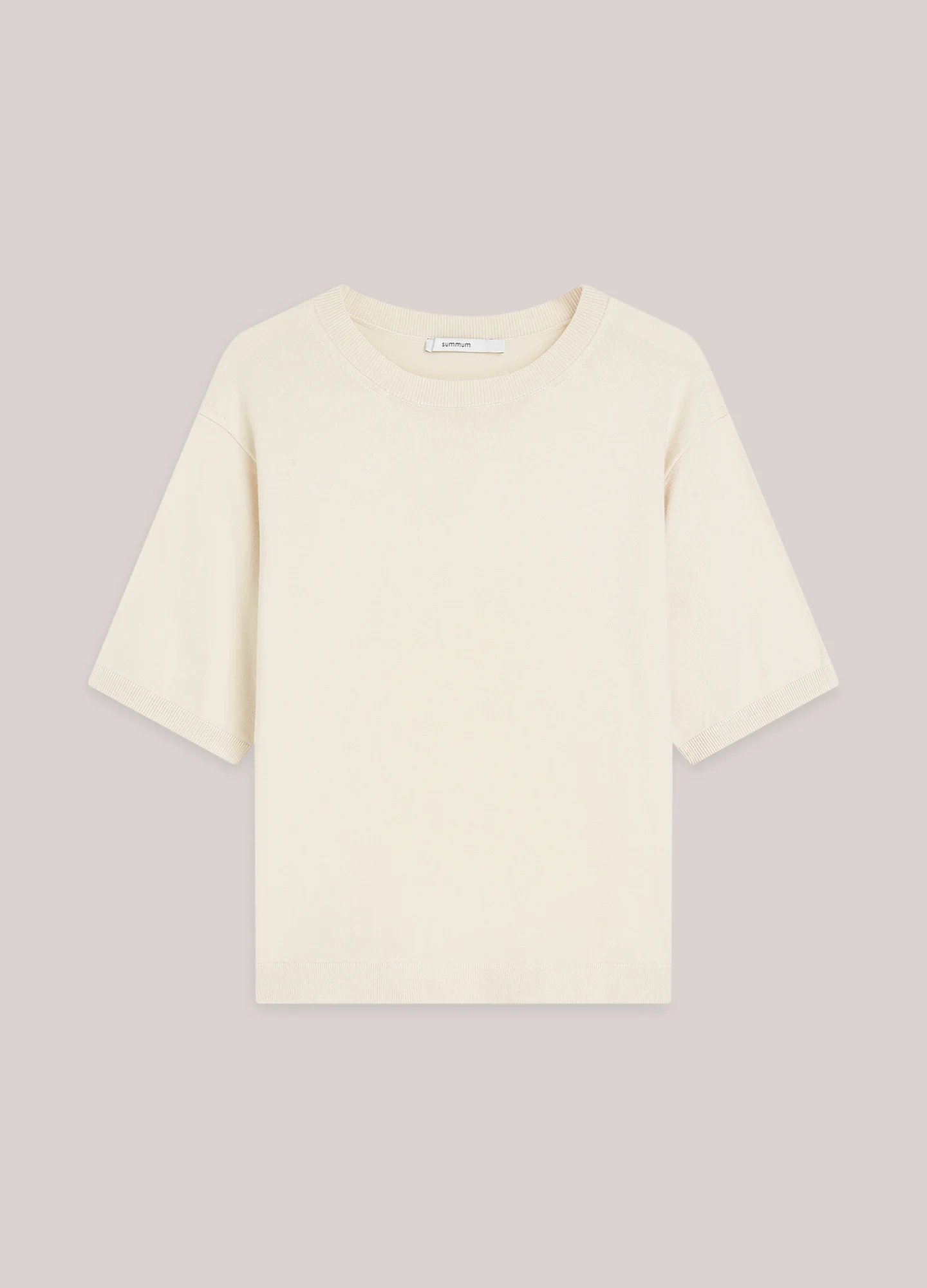 Boxy sweater korte mouw - Afbeelding 6