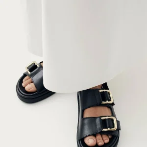 Zwarte sandalen harper