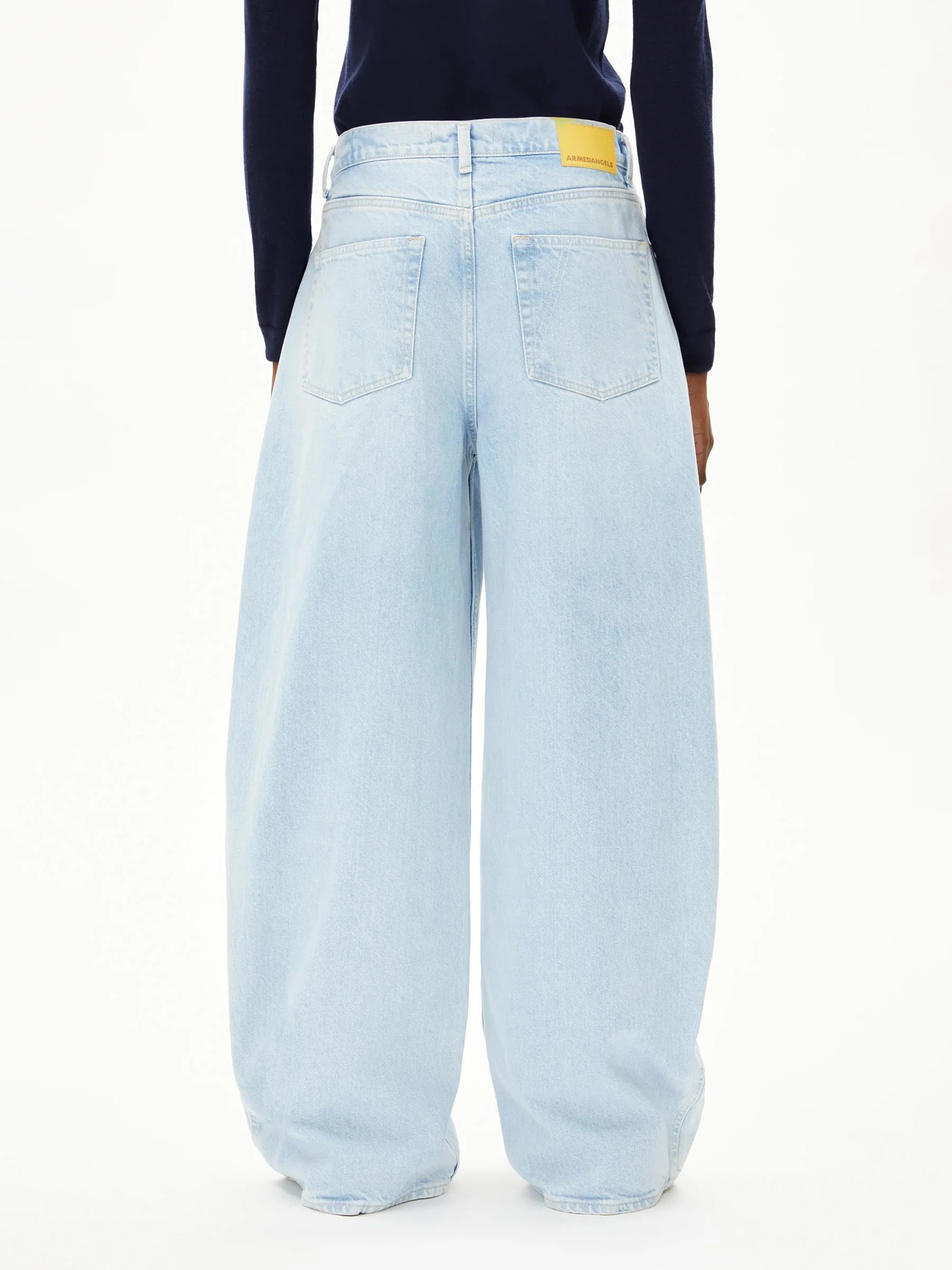 Blauwe barrel jeans aalthea - Afbeelding 6