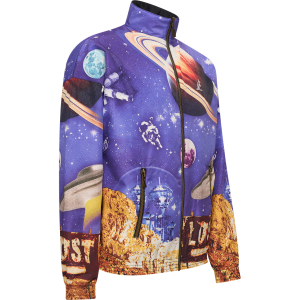 Australian Archive print jasje reversible Lost Zwart