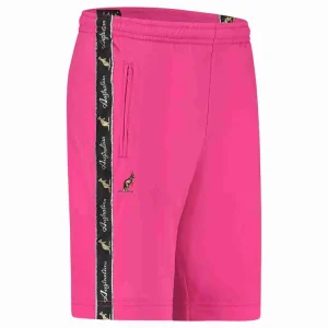 Roze – Australian bermuda triacataat met zwart bies