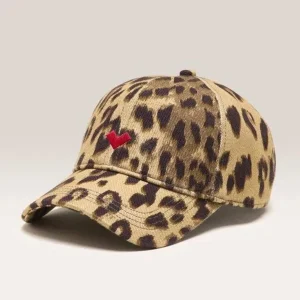 Panterprint pet met hartje dace52