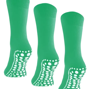 Budino Antislip sokken - 3 paar - Licht Groen