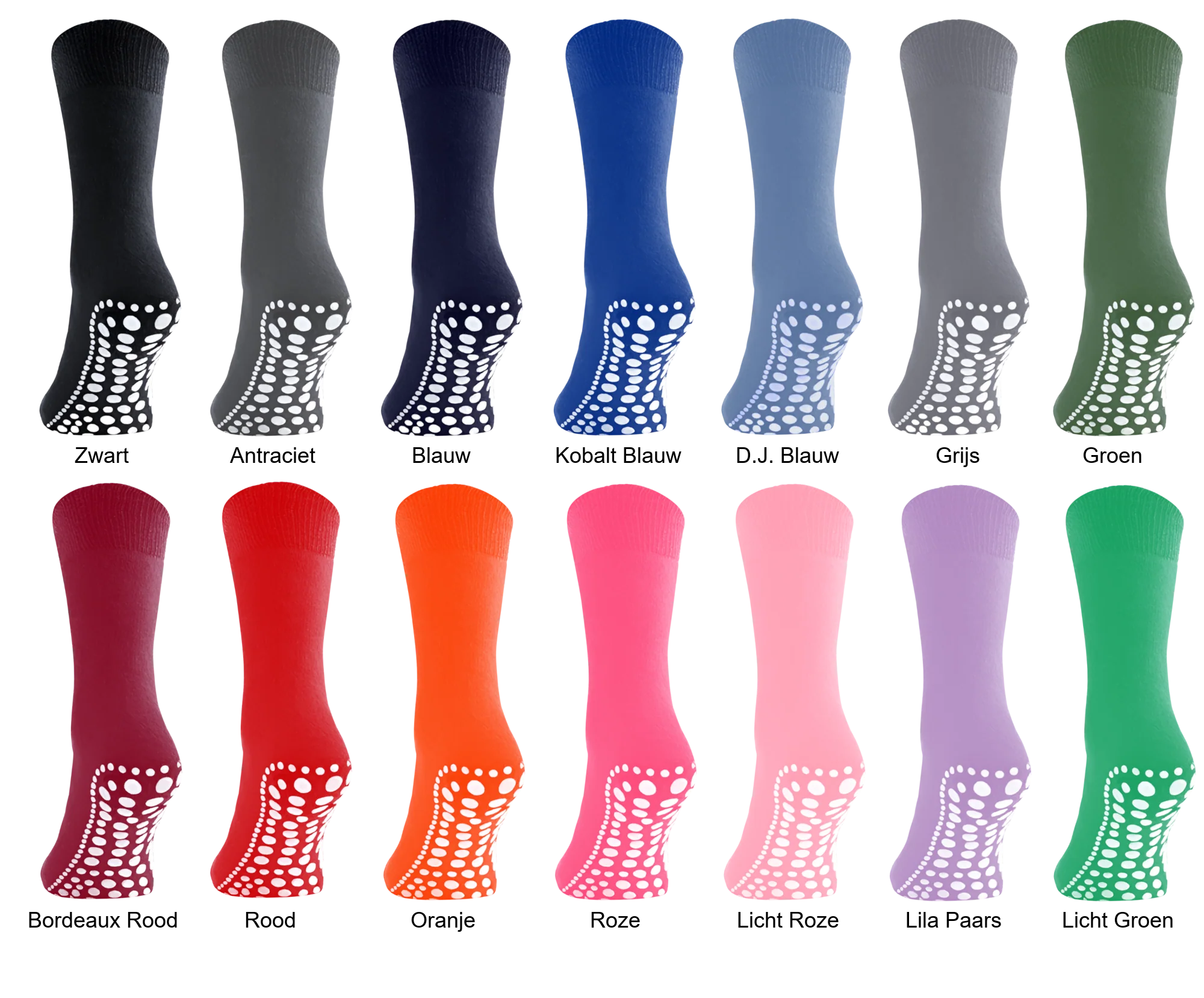 Budino Antislip sokken - 1 paar - Groen - Afbeelding 3