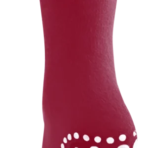 Budino Antislip sokken - 1 paar - Bordeaux Rood