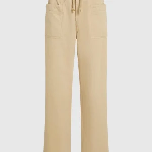 Beige loose fit broek jip pants