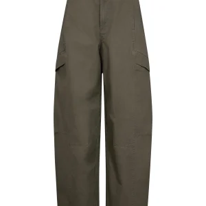 Donkergroene barrel pant evelyncc